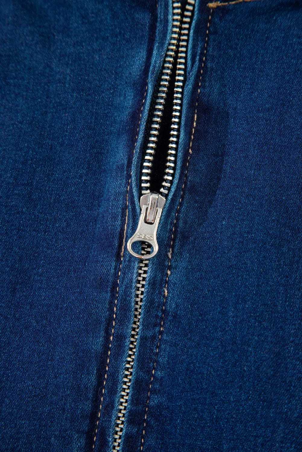 Mini Dresses Fashionfitz Sleek Mini Denim Dress for Stylish Looks