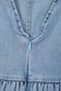Mini Dresses Fashionfitz Women's Bowknot Denim Dress - Stylish Mini