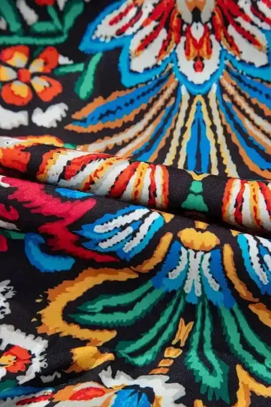 Mini Dresses Floral Joy Puff Mini Dress