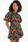 Mini Dresses Floral Joy Puff Mini Dress