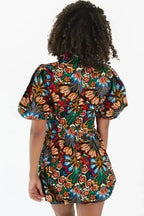 Mini Dresses Floral Joy Puff Mini Dress
