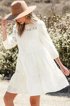 Mini Dresses Floral Lace Fantasy Mini Dress