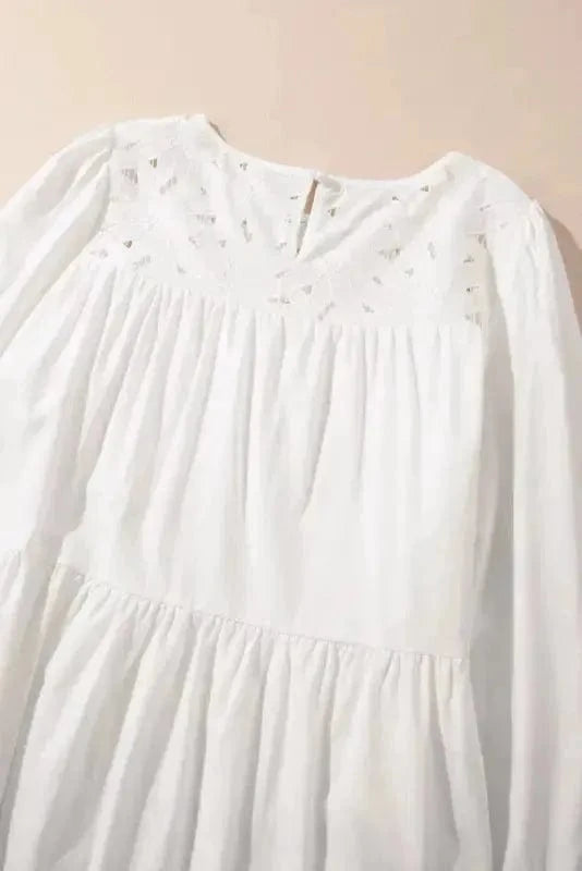 Mini Dresses Floral Lace Fantasy Mini Dress