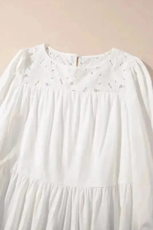 Mini Dresses Floral Lace Fantasy Mini Dress