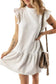 Mini Dresses Flutter Sleeve Shift Mini Dress