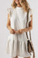 Mini Dresses Flutter Sleeve Shift Mini Dress