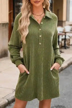 Mini Dresses Forest Flair Shift Dress