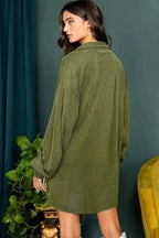 Mini Dresses Forest Flair Shift Dress