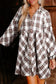 Mini Dresses Frolic in Plaid Swing Dress