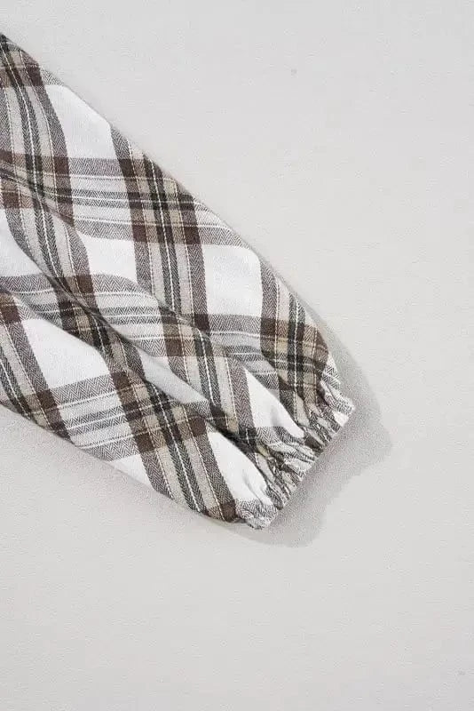 Mini Dresses Frolic in Plaid Swing Dress