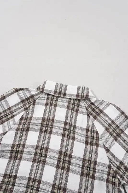 Mini Dresses Frolic in Plaid Swing Dress