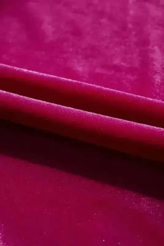 Mini Dresses Gala Velvet Puff Dress