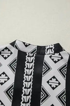 Mini Dresses Geometrix Cascade Ruffled Dress
