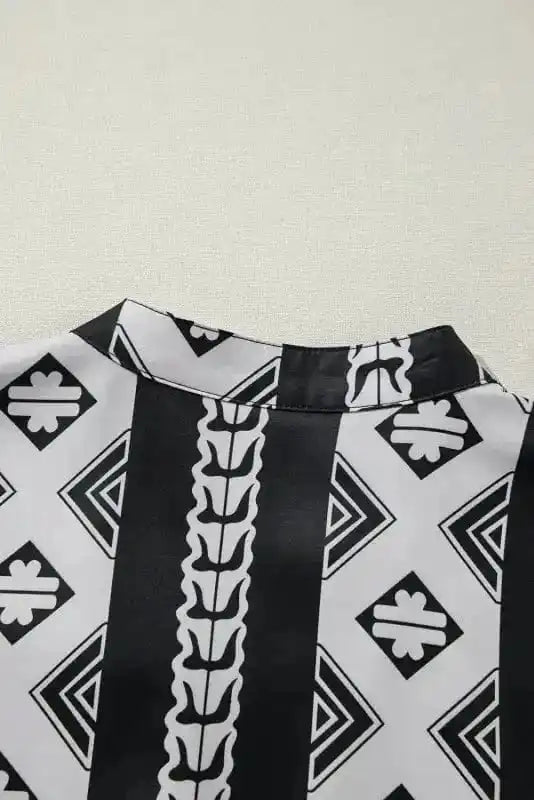 Mini Dresses Geometrix Cascade Ruffled Dress