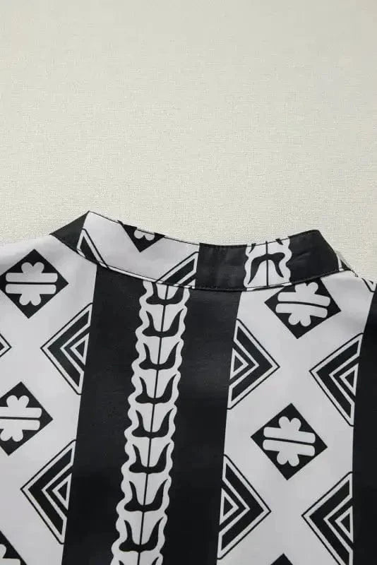 Mini Dresses Geometrix Cascade Ruffled Dress