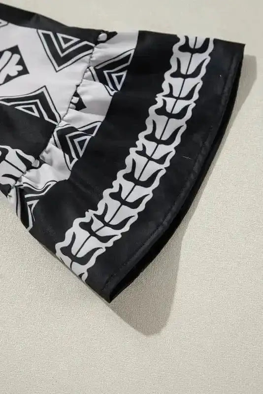 Mini Dresses Geometrix Cascade Ruffled Dress