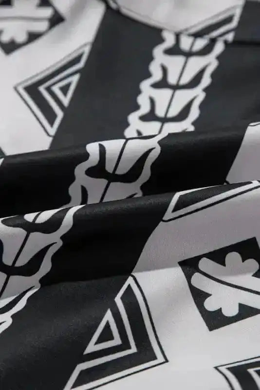 Mini Dresses Geometrix Cascade Ruffled Dress