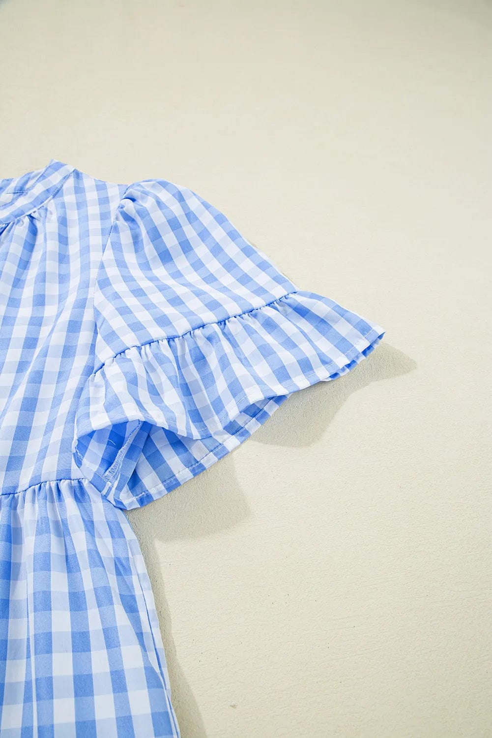 Mini Dresses Gingham Grace Mini Dress - Chic and Lightweight