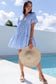 Mini Dresses Gingham Grace Mini Dress - Chic and Lightweight