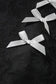 Mini Dresses Gothic Floral Charm Bow Dress