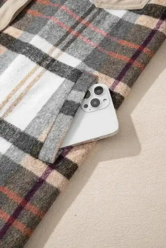 Mini Dresses Highland Hues Mini Shirt Dress