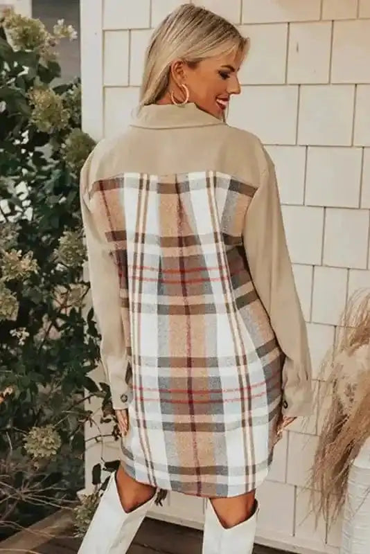 Mini Dresses Highland Hues Mini Shirt Dress