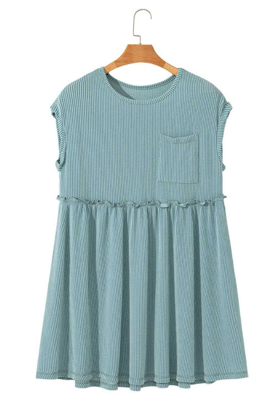 Mini Dresses Knit Couture Swing Dress