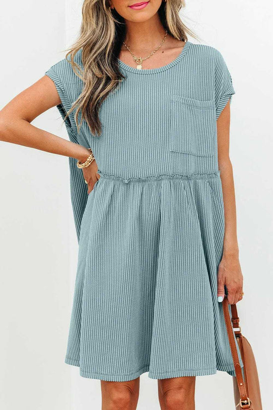 Mini Dresses Knit Couture Swing Dress