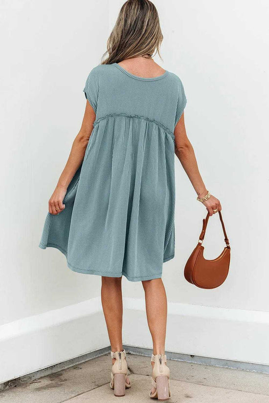 Mini Dresses Knit Couture Swing Dress