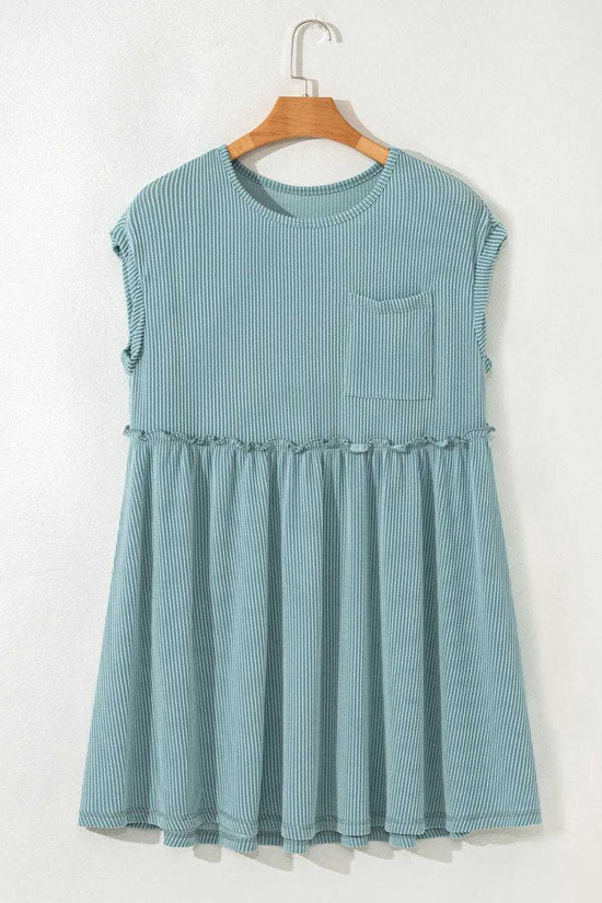 Mini Dresses Knit Couture Swing Dress