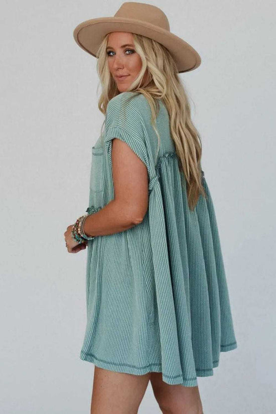 Mini Dresses Knit Couture Swing Dress