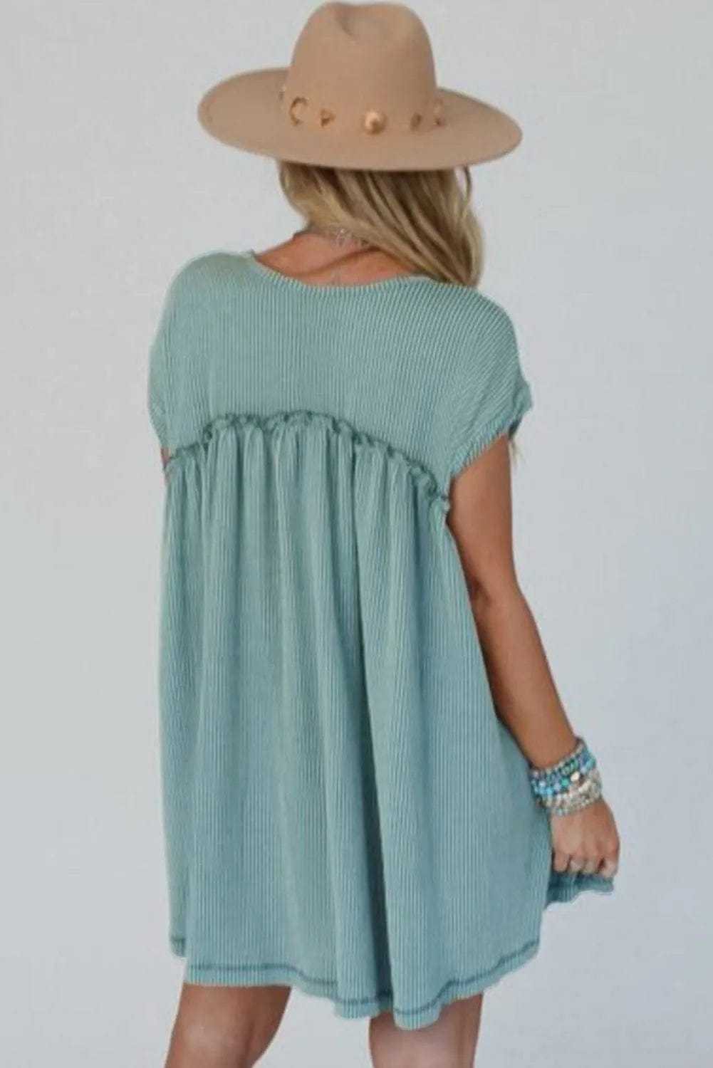 Mini Dresses Knit Couture Swing Dress