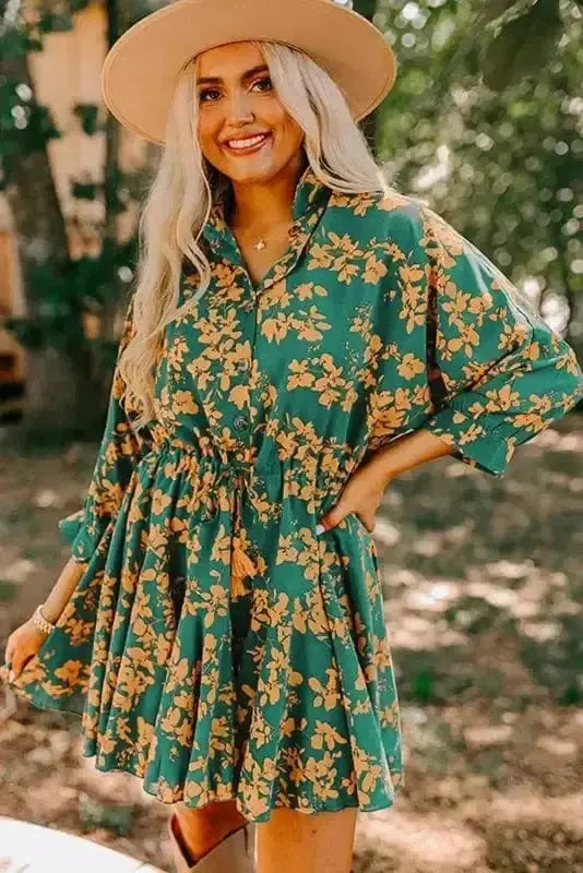 Mini Dresses Meadow Mirth Flowy Dress
