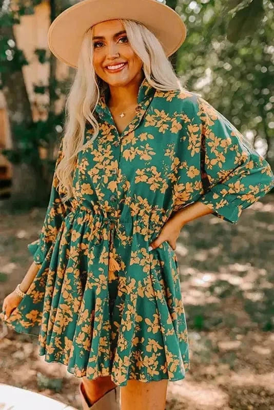 Mini Dresses Meadow Mirth Flowy Dress