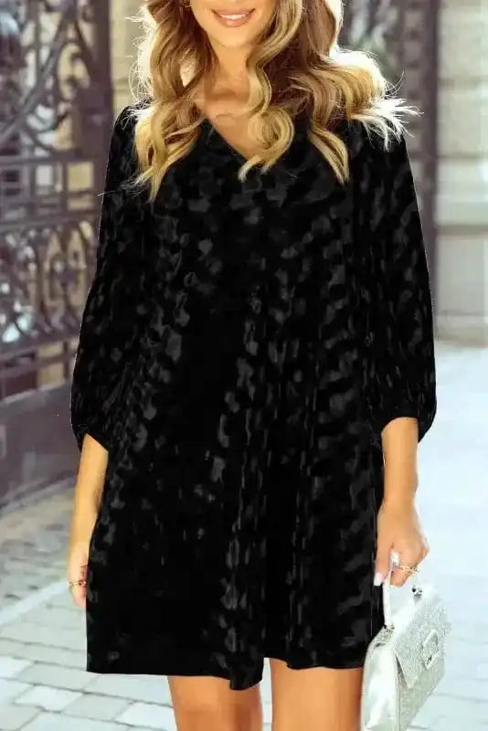 Mini Dresses Midnight Velvet Mini Dress