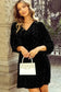 Mini Dresses Midnight Velvet Mini Dress