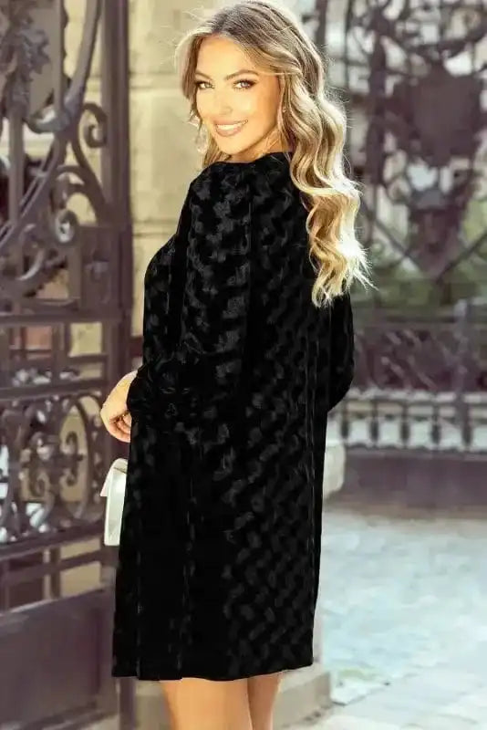 Mini Dresses Midnight Velvet Mini Dress