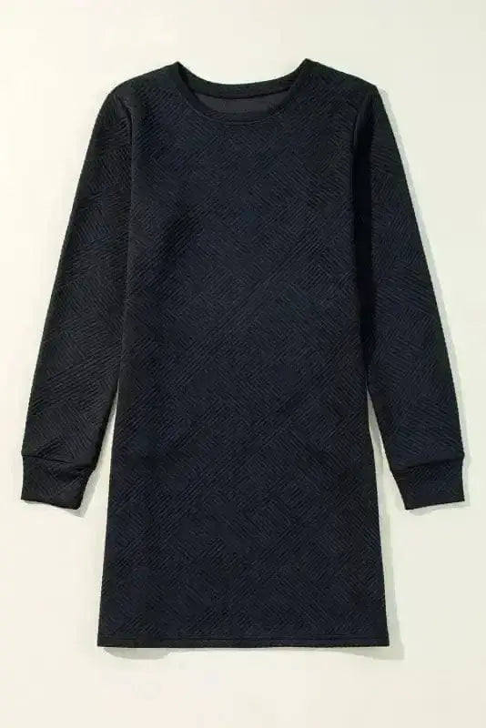 Mini Dresses Modern Monotone Mini Dress