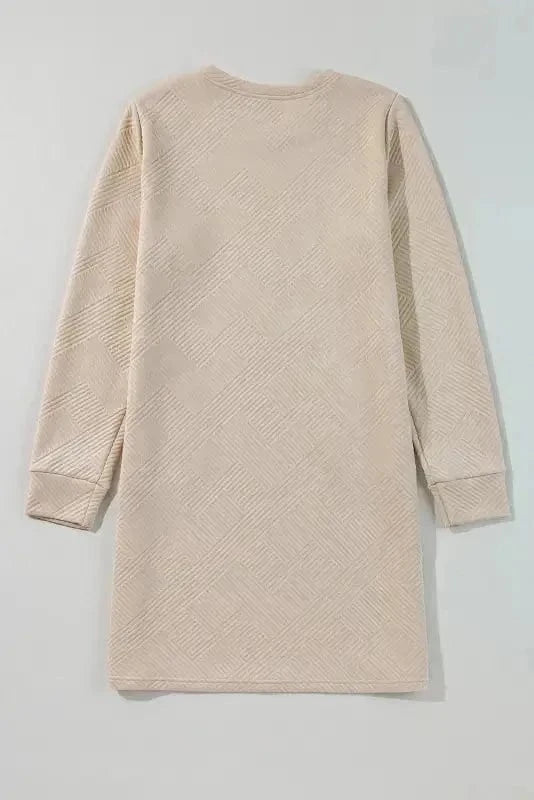 Mini Dresses Modern Monotone Mini Dress