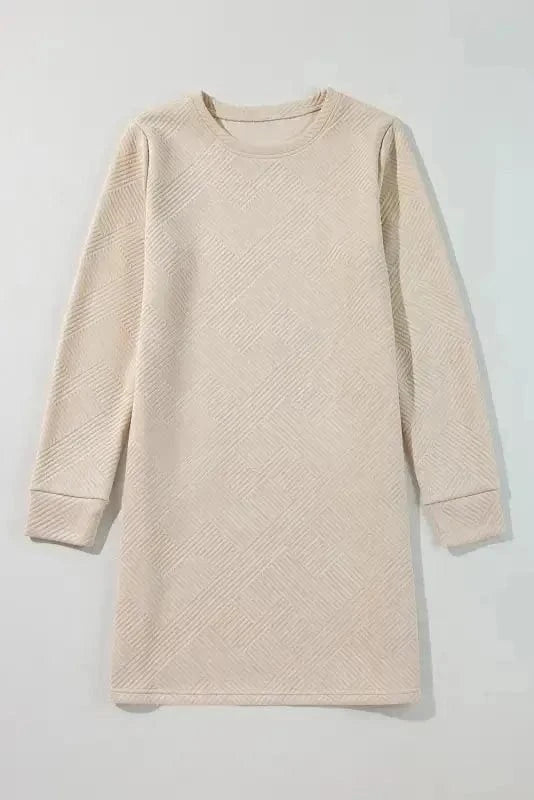 Mini Dresses Modern Monotone Mini Dress
