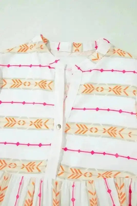 Mini Dresses Mystic Print Flowy Dress