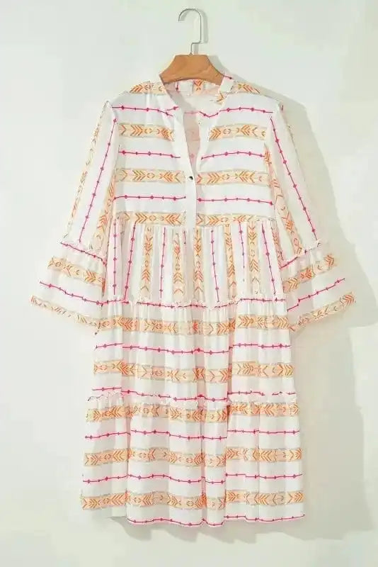 Mini Dresses Mystic Print Flowy Dress