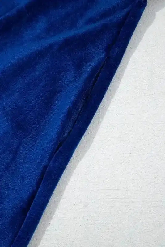 Mini Dresses Nautical Velvet Charm Dress