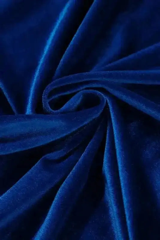 Mini Dresses Nautical Velvet Charm Dress