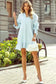 Mini Dresses Petite Elegance Ruffled Dress