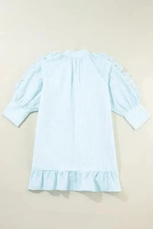 Mini Dresses Petite Elegance Ruffled Dress