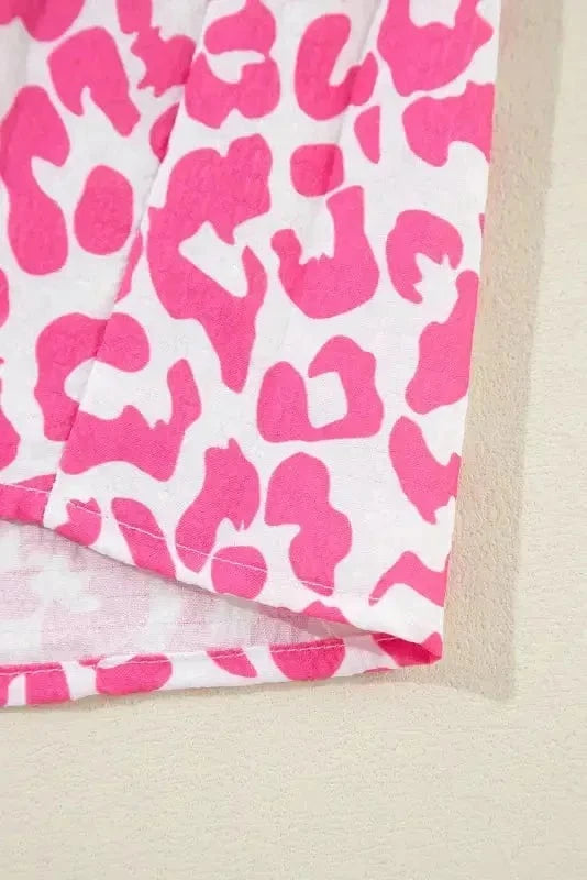 Mini Dresses Pink Panthera Mini Dress