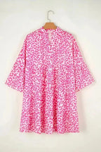Mini Dresses Pink Panthera Mini Dress