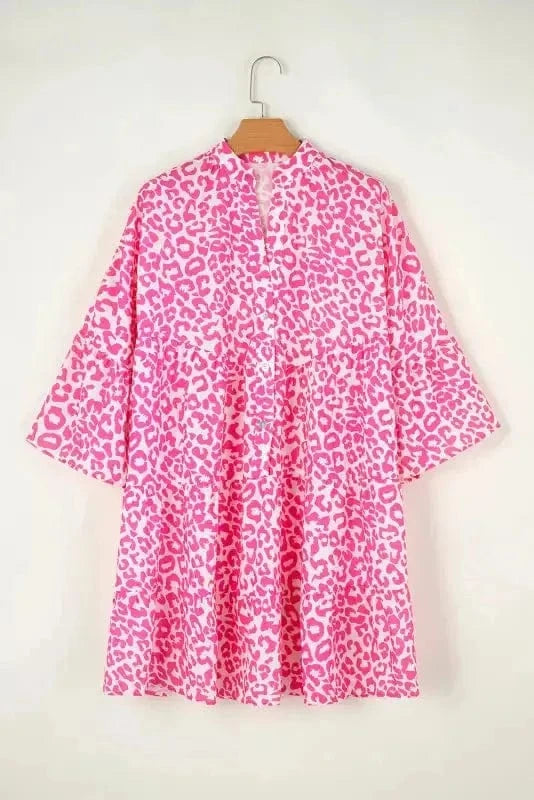 Mini Dresses Pink Panthera Mini Dress