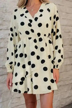 Mini Dresses Polka Dot Mini Dress